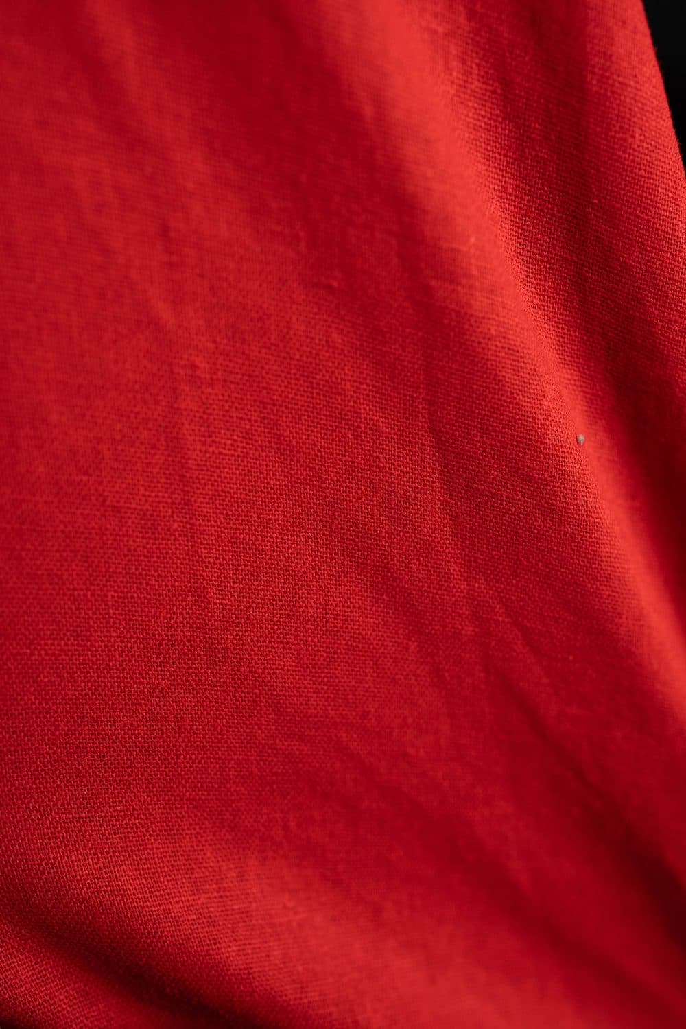 Cintamani linen in red